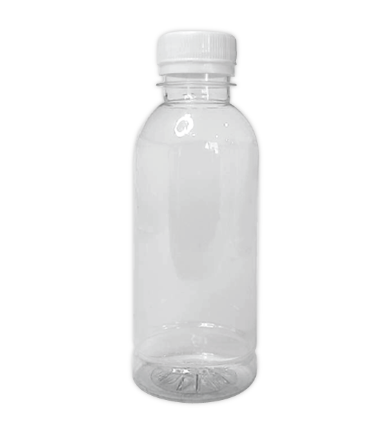 ขวดสกรีน ทรงกลมมีเส้น 250 Ml