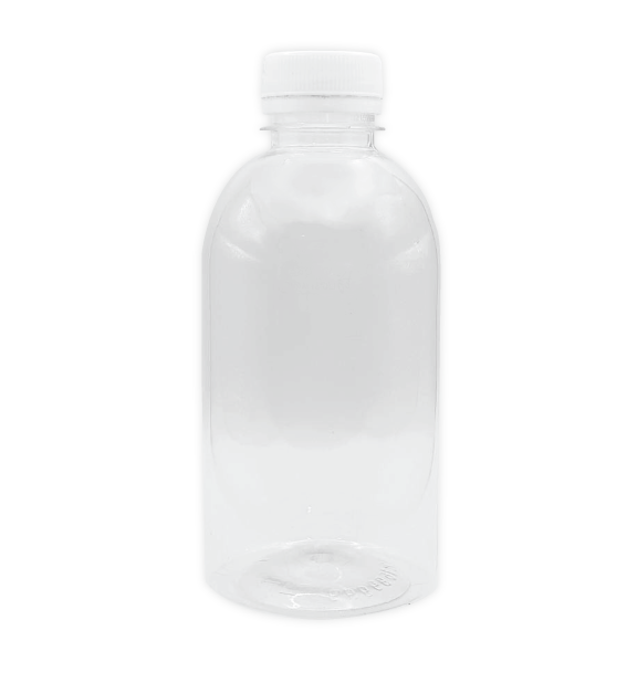 ขวดสกรีน ทรงกลมเรียบสูง 350 Ml