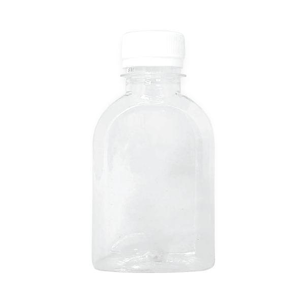 ขวดสกรีน ทรงแบนกั๊ก 150 Ml