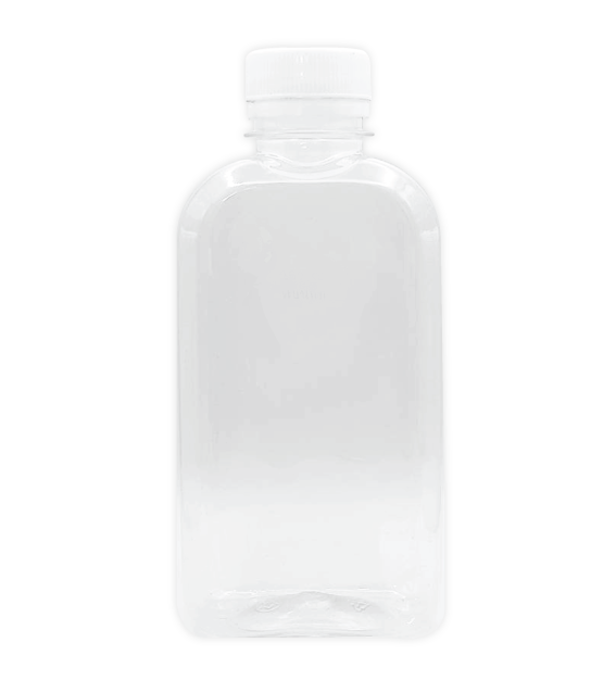 ขวดสกรีน ทรงแบนกั๊ก 250 Ml