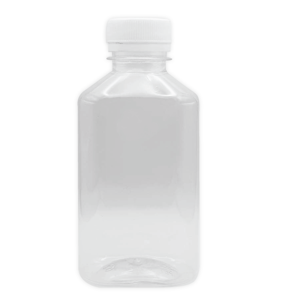 ขวดสกรีน ทรงแบนเรียบ 220 Ml หนาพิเศษ