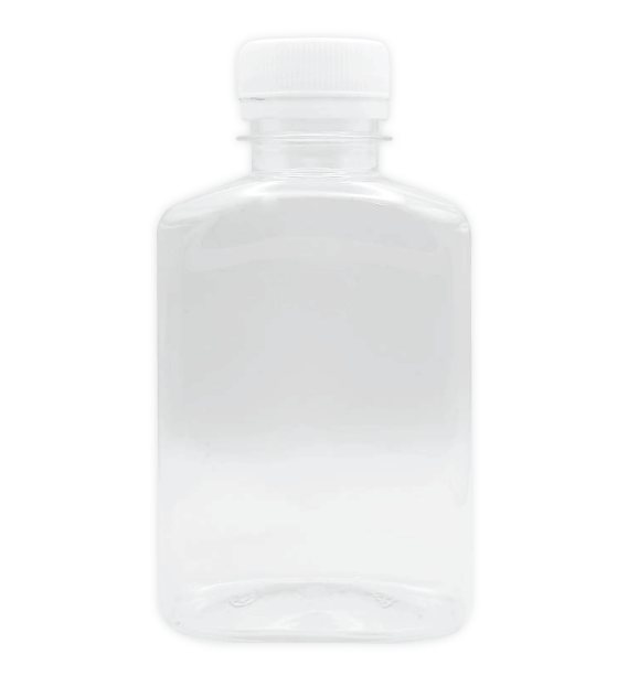 ขวดสกรีน ทรงแบนโค้ง 220 Ml